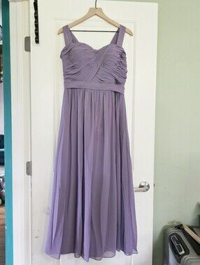 Gather & Gown purple Dress
